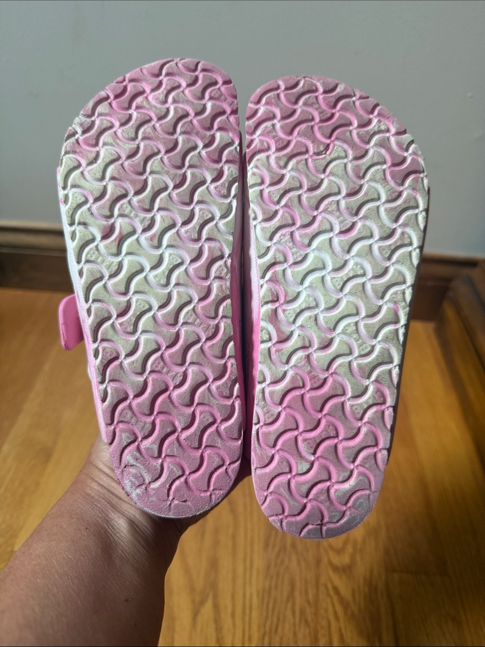 Birkenstock Arizona Eva Kid's Sandals Pink Tie Dye EU 33 Kids 2-2.5 - Picture 11 of 14
